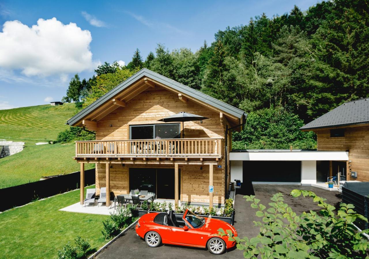 Chalet 49 Nesselgraben - Ferienwohnungen Aus Holz Koppl ภายนอก รูปภาพ