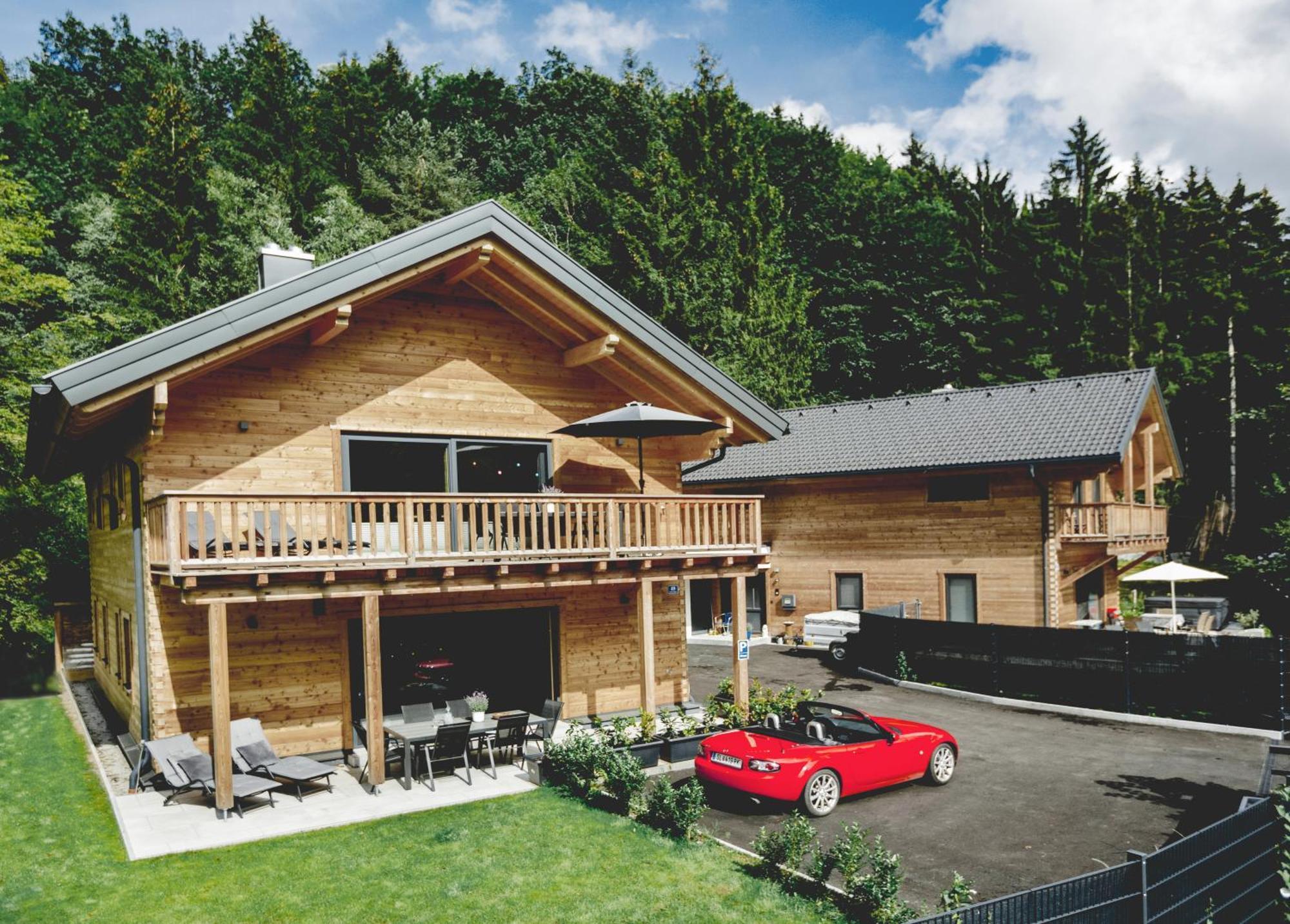 Chalet 49 Nesselgraben - Ferienwohnungen Aus Holz Koppl ภายนอก รูปภาพ